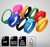 UHF RFID Silicone Wristband/Bracelet Tags