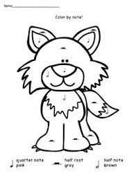 Color By Note Peter And The Wolf Music Lessons For Kids Music Teacher Resource Homeschool Music