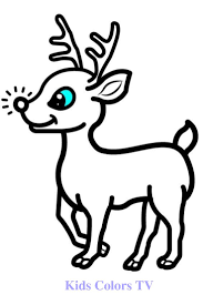 Glitter Cat And Deer Coloring And Drawing For Kids Toddlers Learns Colors With Deer Drawing Deer Drawing Deer Coloring Pages Animal Coloring Pages