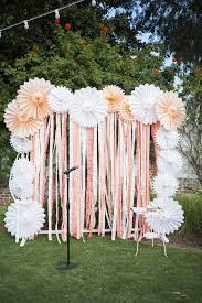Maybe you would like to learn more about one of these? 20 Diy Paper Wedding Backdrops Summer Party Decorations Diy Photo Booth Photo Booth Backdrop
