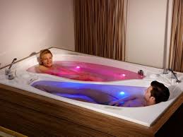 Check out our best inflatable hot tub and portable spa reviews. Yin Yang Is A Large Bathtub For Two People