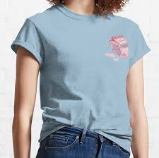 She has blue and pink feather makeup around her eyes. Albertsstuff Flamingo Gifts Merchandise Redbubble