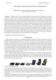 PDF) A Methodology for Large-Scale Parametric Evaluation of Child Booster  Seats