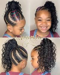 Goddess braids are one of our favorite protective styles. Braids For Kids 100 Back To School Braided Hairstyles For Kids