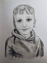 Drawing my cat Charlie with graphite pencils