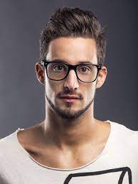 Short hairstyles are sweet and can add softness to the hard edges of glasses. Short Haircut Men With Glasses Novocom Top