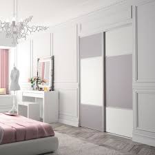 Portes De Placard Kazed Candy Decoration Blanc Placard Chambre Placard
