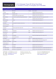 Type 2 wiring diagrams contributions to this section are always welcome. Fc 2160 2016 Passat Stereo Wiring Diagram Download Diagram