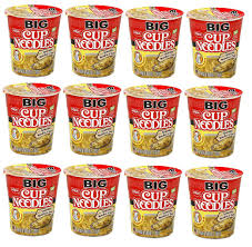 It's a good idea to break up the noodles so they are all in the water and receive equal amounts of step 4: Amazon Com Nissin Big Cup Noodle Microwavable And Spoonable Noodles Soup Chicken Flavor With Og Trans Fat For Best In Ramen Instant Noddle Soup 12 Pack Of 2 82 Oz Cups