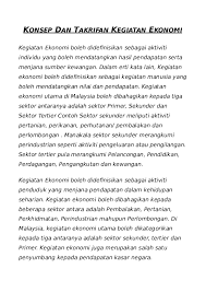 Kegiatan pertanian di malaysia malaysia merupakan sebuah negara pertanian sejak dulu lagi. Doc Konsep Dan Takrifan Kegiatan Ekonomi Geograf Pt3 2015 Stavic Sangyong Academia Edu
