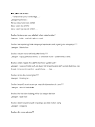 Ia adalah haiwan nokturna atau haiwan malam. Koleksi Teka Teki
