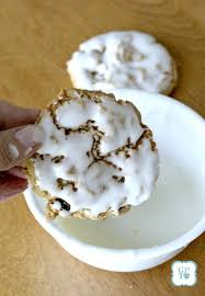 Grandma S Iced Oatmeal Raisin Cookies Oatmeal Cookie Recipes Oatmeal Raisin Cookies Raisin Cookies