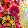 Make several of the crepe paper hibiscus flowers and you'll have a beautiful, tropical bouquet perfect for any summer time occasion! 1