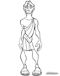 Discover thanksgiving coloring pages that include fun images of turkeys, pilgrims, and food that your kids will love to color. Hercules Coloring Pages Disneyclips Com