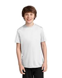 port company pc380y by port authority youth essential performance tee