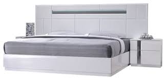 Explore a wide selection of modern and contemporary bedroom sets. Amwbs50 Appealing Modern White Bedroom Set Today 2020 11 29