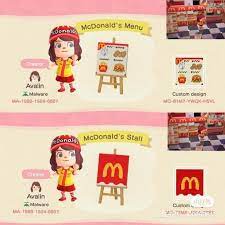 Build Your Own Mcdonald S Restaurant In Animal Crossing New Horizons Nintendosoup Animal Crossing Animal Crossing Cafe Animal Crossing 3ds