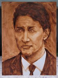 there isn't a snowballs chance in hell..." my monochromatic portrait for  this week.