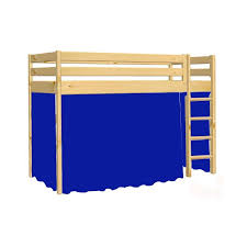 Bequemes aufstehen garantiert betten nach maß gibt es hier: Hochbett Vorhang Set Bettvorhang Heidi Hohe 107 Cm Fur Ca 150 Cm Hohe Betten Direkt Von Silenta Farbe Blau