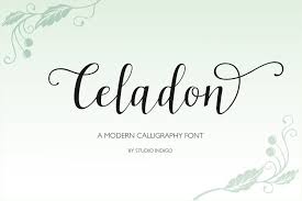 And it is waterproof too. Celadon 126260 Calligraphy Font Bundles