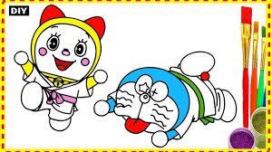 13:00 troom troom recommended for you. Draw Doremi And Doremon Funny Karate Do In Doremon Movie Coloring For K Funny Fictional Characters Movies