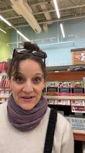 Guess where Gab is🔍️⁠, 📍Hannaford, checking out our MG Lip Butters and  sharing some fun facts.