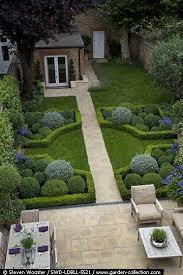 Terrace With Dining And Seating Area And A Path Running Through A Formal Garden Garden Outdoor Private Patio Outdoor Gardens Backyard Landscaping Backyard