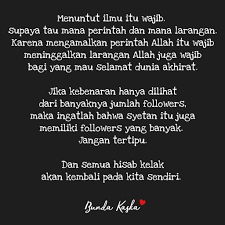 Menuntut Ilmu Itu Wajib Kutipan Bijak Kata Kata Indah Kutipan Agama