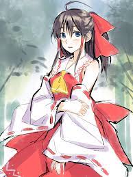 hakurei reimu touhou by yuuki keisuke 博麗霊夢 東方 キャラ 霊夢