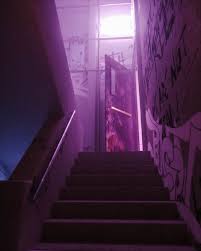 Artstation The Witness Cameron Burns Robot Wallpaper Neon Noir Animation Background