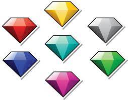 Chaos Emeralds Paper Style By Dpghoastmaniac2 On Deviantart Chaos Emeralds Chaos Paper