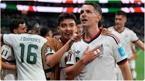 Gol de Fidalgo (3-0) en el México 3-0 República Checa