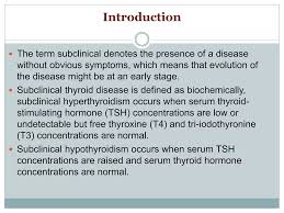Image result for Subclinical Hyperthyroidism