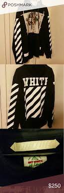 Off White C O Black Caravaggio Hoodie W Receipt Worn Once For Less Than An Hour Still Has Tags Receipt Shown Upon Requ Clothes Design Fashion Design Fashion