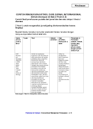 Wiwik sumarmi, mt program studi teknik industri, fakultas teknik umsida jl. Top Pdf Contoh Ringkasan Artikel Dari Jurnal Int 1 123dok Com