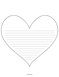 We have easy hearts for kids, and some with teddy bears, flowers and ribbons. Heart Template Free Printable Heart Cut Out Stencils And Coloring Page