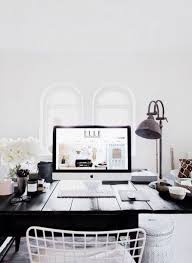 Black And White Wood Desk Home Accessory Brown Desk Bedroom Wood Wooden Desk Hipster Black And White Home Office Design Work Space Home Office
