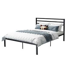 Related posts black steel platform bed. Queen Size Headboard Only Black Steel Platform Bed Frame Fastfurnishings Com