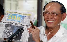 Former Philippine President Fidel V Ramos Editorial Stock Photo