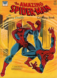 The Amazing Spider Man In Seeing Double 1976 Spiderman Coloring Coloring Books Superhero Coloring