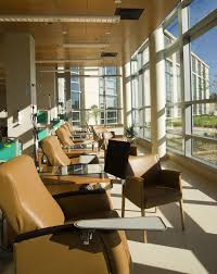 Outdoor Facing Chemo Infusion Stations Healthcare Design Medical Design Health Snacks For Work