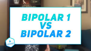 The highs are known as manic episodes. What Is The Difference Between Bipolar Disorder 1 And 2 Youtube