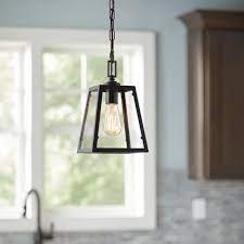 Nordic macaron glass pendant lights lighting bar cafe restaurant loft pendant lamp home decor light fixtures led hanging lamps interesting can find below her. Home Decorators 1 Light Matte Black And Glass Mini Pendant New Walmart Com Walmart Com