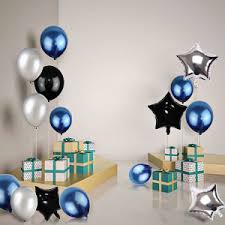 ¿tienes la foto ideal, pero no encuentras el soporte adecuado? Amazon Com Globos Decorativos Para Fiesta De Cumpleanos Numero 16 De Yoart Color Azul Y Plateado Para Hombres Y Mujeres Toys Games