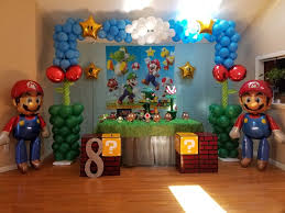 Birthday Decorations Super Mario Bros Birthday Party Mario Bros Party Super Mario Bros Party