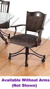 Tempo Industries Carlyle 5 Piece Caster Dining Set Side Chairs Dining Chair Furniture Dining Chairs