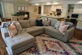 Caruso Three Piece Sectional Home House Tours Interior Design