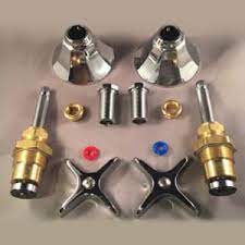 Kohler antique widespread lavatory faucet w lever handles bathroom sink tub. Rebuild Kit For 1950 S Vintage Kohler 3 Handle Tub Shower Valves Dea Bathroom Machineries