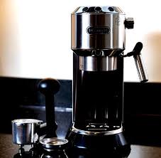 Delonghi stainless steel burr coffee grinder, silver. De Longhi Italy Brand Dedica Espresso Coffee Maker Machine All Stainless Steel Very Slightly Used Good