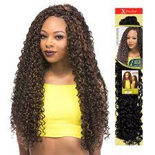 Amazon Com Outre Synthetic Hair Crochet Braids X Pression Braid Bahamas Curl 24 4 Pack 1b Beauty